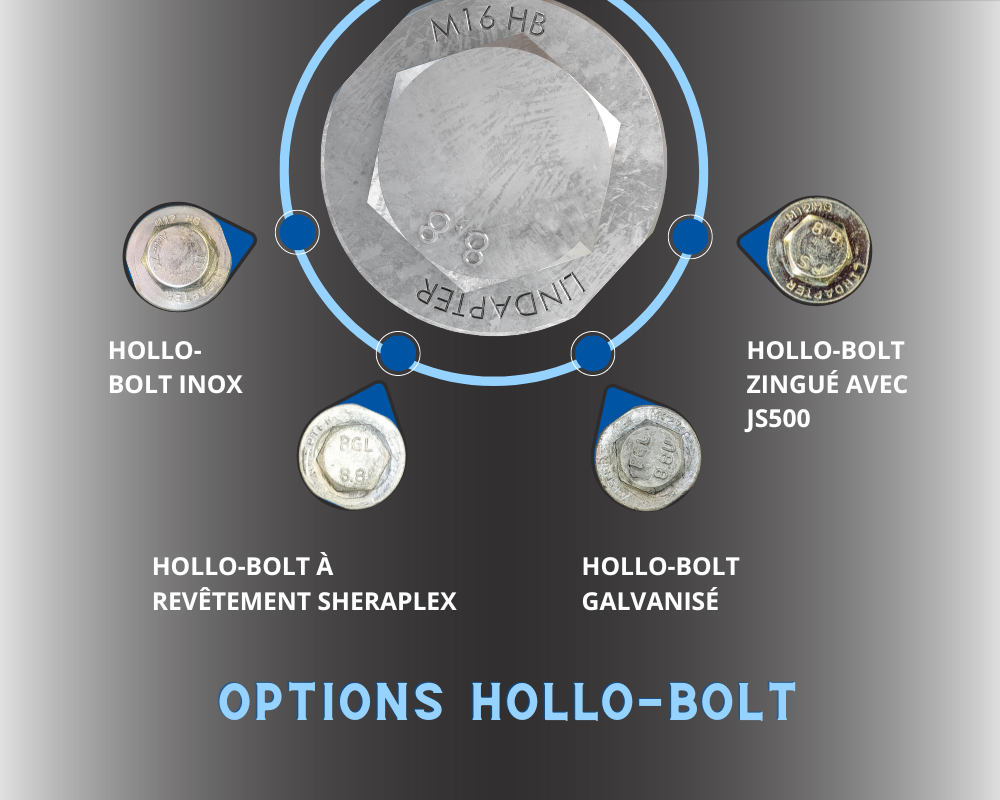 Hollo-Bolt Coatings Options