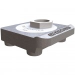 image of lindapter type hd soft rail fixing